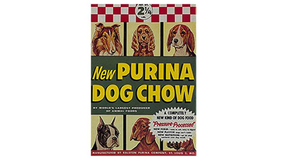 Affiche Nouveau Purina Dog Chow