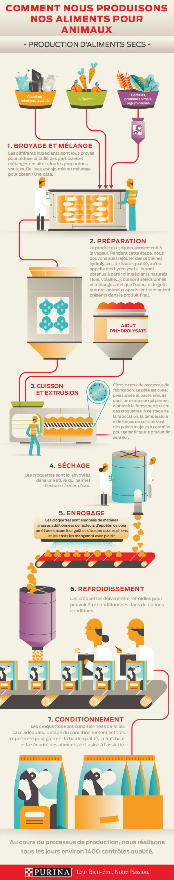 Infographie sur les aliments secs