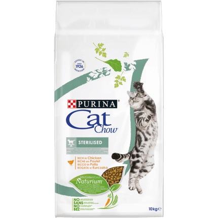 CAT CHOW® Adult Sterilisiertes Huhn 10 kg