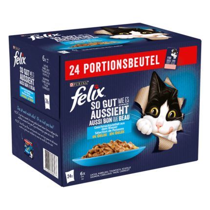 FELIX® So gut wie es aussieht FISCHAUSWAHL 24X85 G