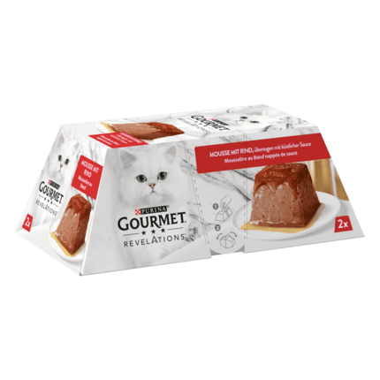 GOURMET™ Revelations, mousseline au bœuf nappée de sauce, 2x57 g​