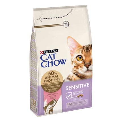 Cat Chow Sensitive Adult Saumon 1.5 kg