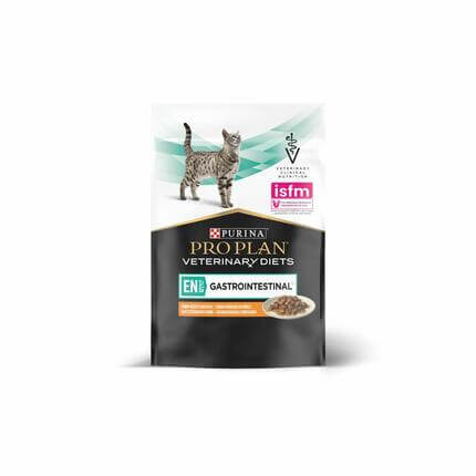 Purina® Pro Plan® Veterinary Diets Feline EN St/Ox Gastrointestinal - Sachets pour Chat ayant des Troubles Digestifs au Poule