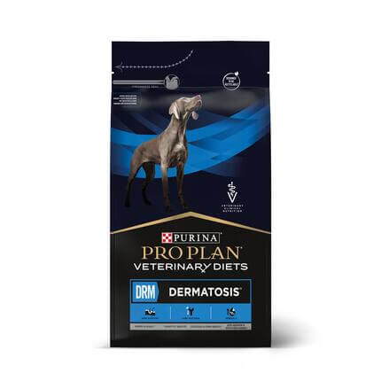 PURINA® PRO PLAN® VETERINARY DIETS Canine DRM Dermatosis - Croquettes pour chien soutenant la fonction cutanée