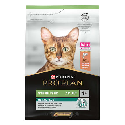PURINA® PRO PLAN® Sterilised Adult avec OPTIRENAL® - Riche en Saumon