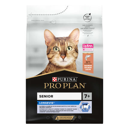 PRO PLAN® LONGEVIS® Katze Original Senior 7+ Reich an Lachs