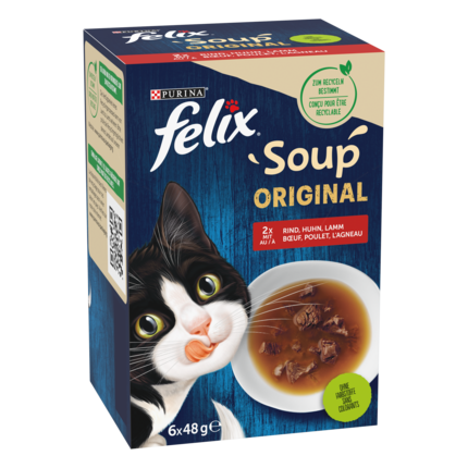 FELIX® SUPPE STÜCKEN AUSWAHL VOM BAUERNHOF 6X48 G