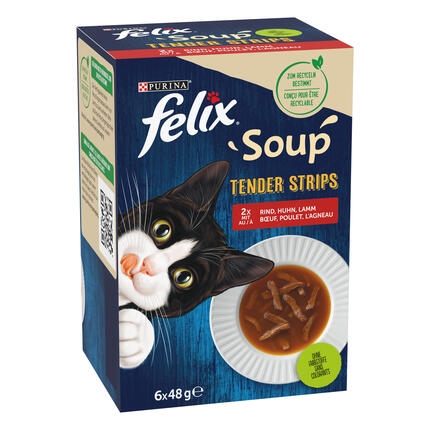 FELIX® SOUPE FILETS SELECTION DE LA FERME 6X48G