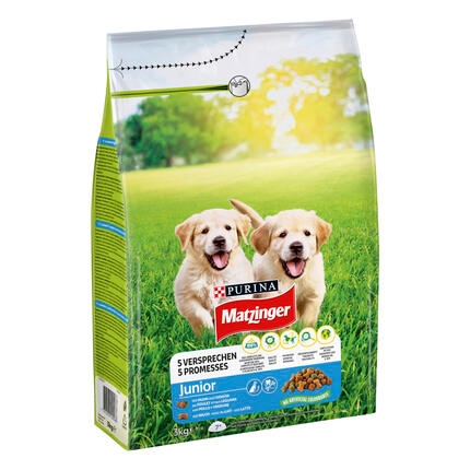 MATZINGER® CHIEN JUNIOR POULET & LEGUMES 3KG