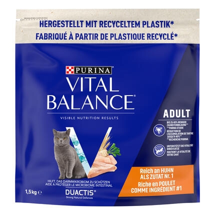 PURINA VITAL BALANCE Adult Poulet 1,5 kg
