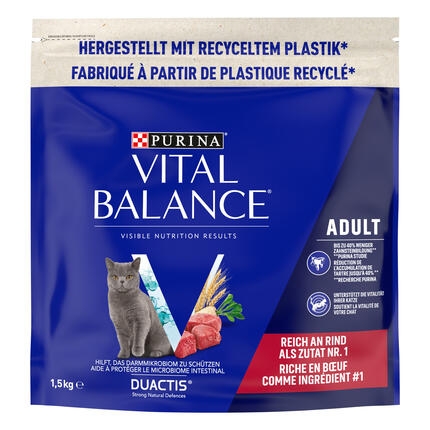 PURINA VITAL BALANCE Adult Bœuf 