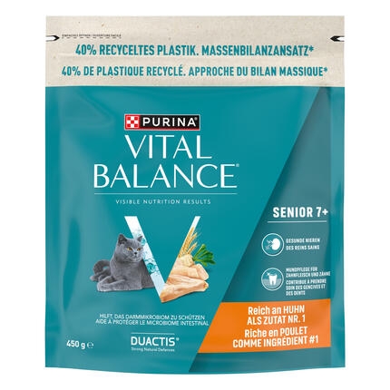 PURINA VITAL BALANCE Senior 7+ Poulet 450g