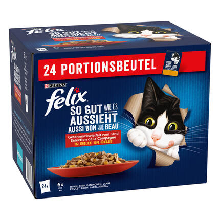 FELIX® So gut wie es aussieht AUSWAHL VOM LAND 24X85 G