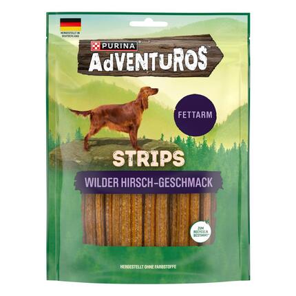 AdVENTuROS™ Strips  Arôme Sauvage Cervidé 90g