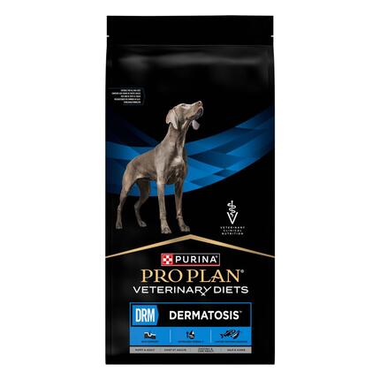 PURINA PRO PLAN VETERINARY DIETS DRM Dermatosis croquettes pour chiot et chien adulte