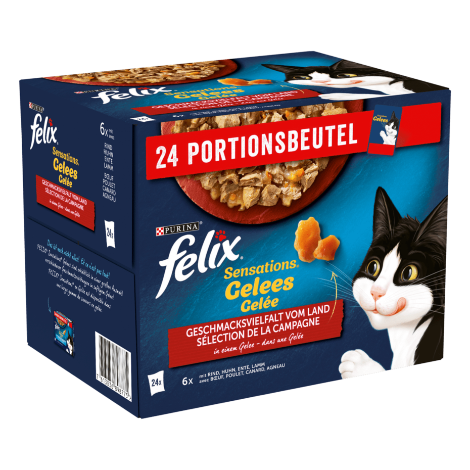 FELIX® SENSATIONS AUSWAHL VOM LAND 24X85 G