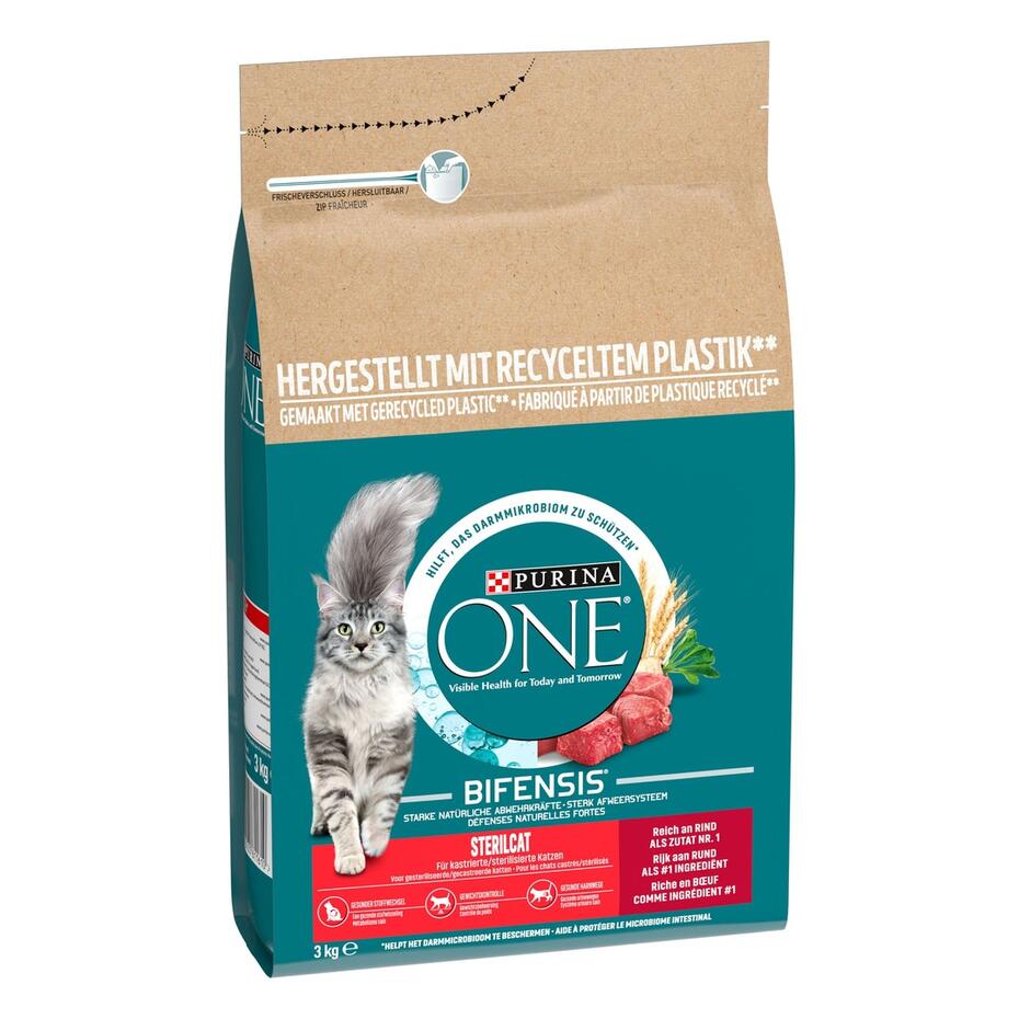 PURINA ONE Sterilcat Bœuf 3kg