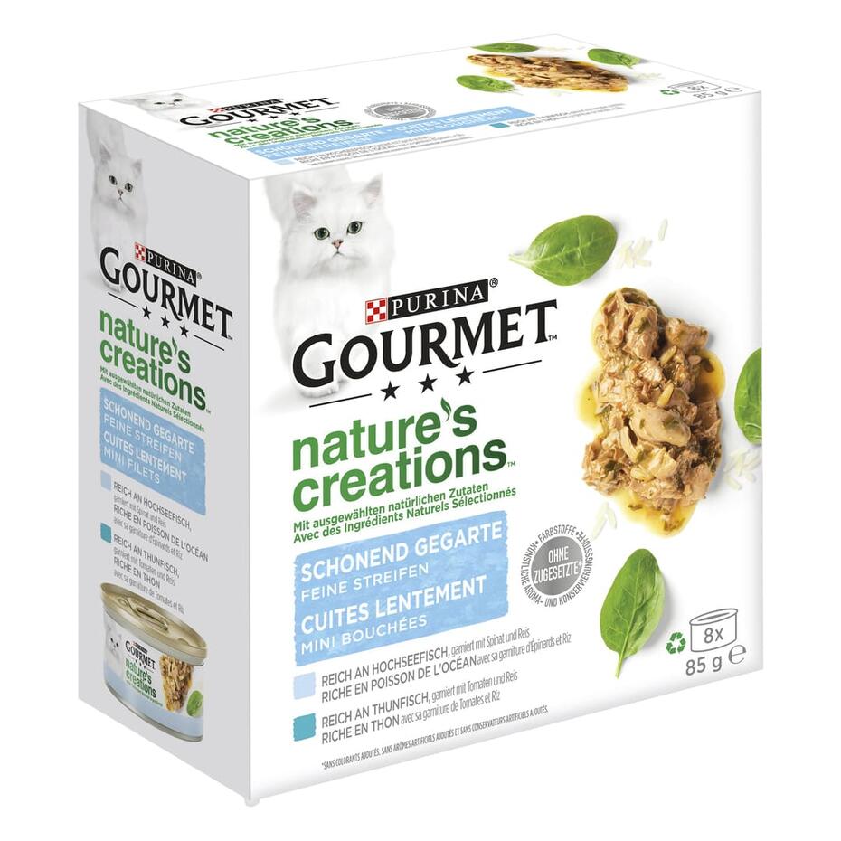 GOURMET Nature's Creations Thunfisch 8x85g