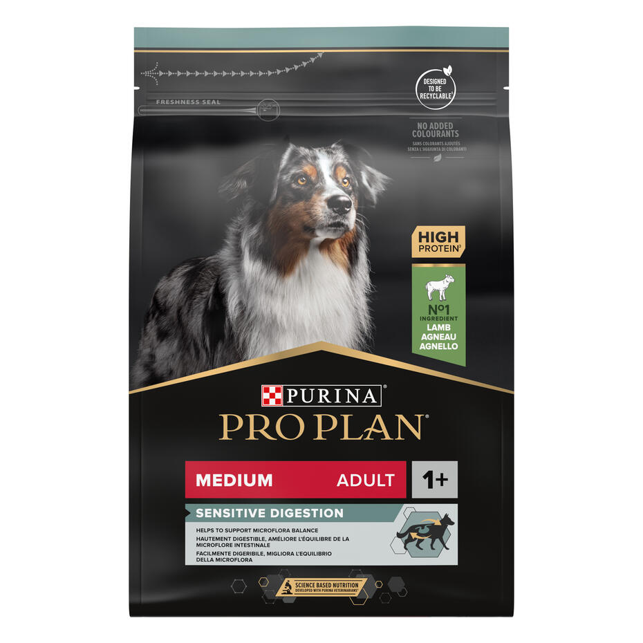 PURINA® PRO PLAN® Medium Adult Sensitive Digestion - Riche en Agneau