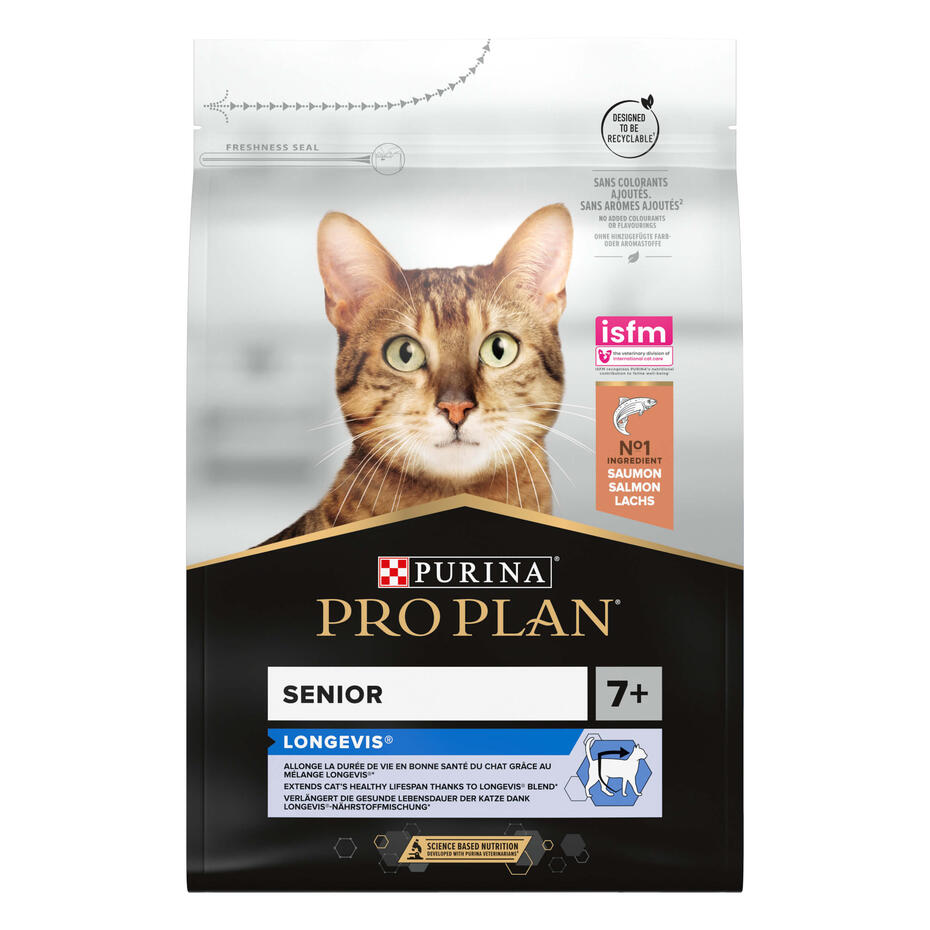 PURINA® PRO PLAN® Original Senior avec LONGEVIS® - Riche en Saumon