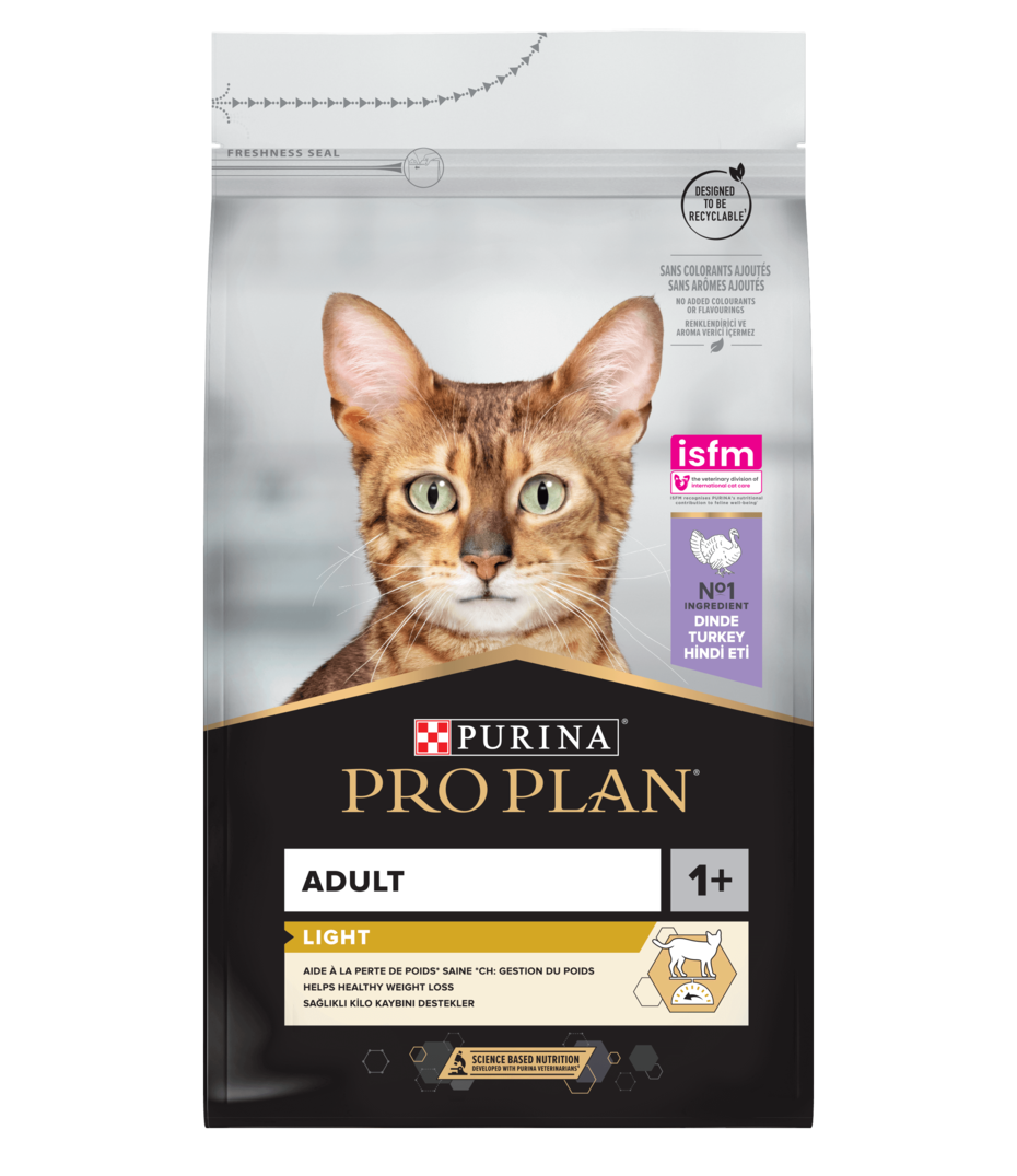 PRO PLAN® LIGHT Adult 1+ Jahre mit OPTILIGHT reich an Truthahn