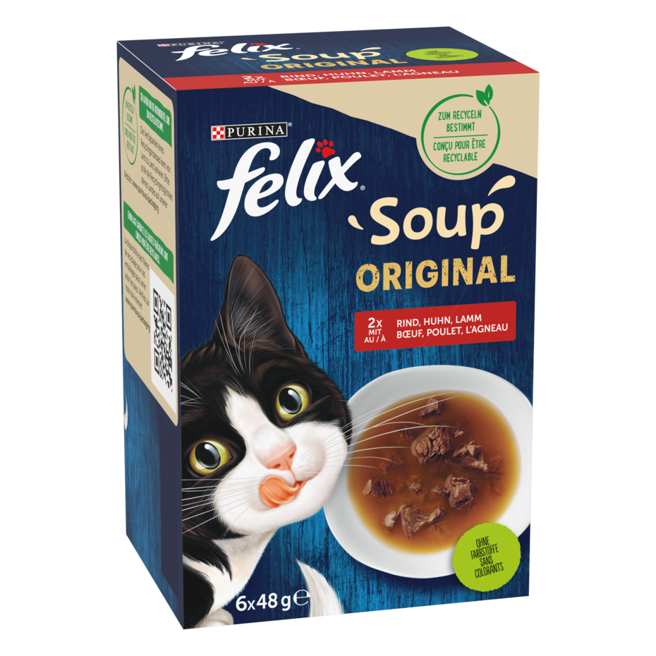 FELIX® SUPPE STÜCKEN AUSWAHL VOM BAUERNHOF 6X48 G
