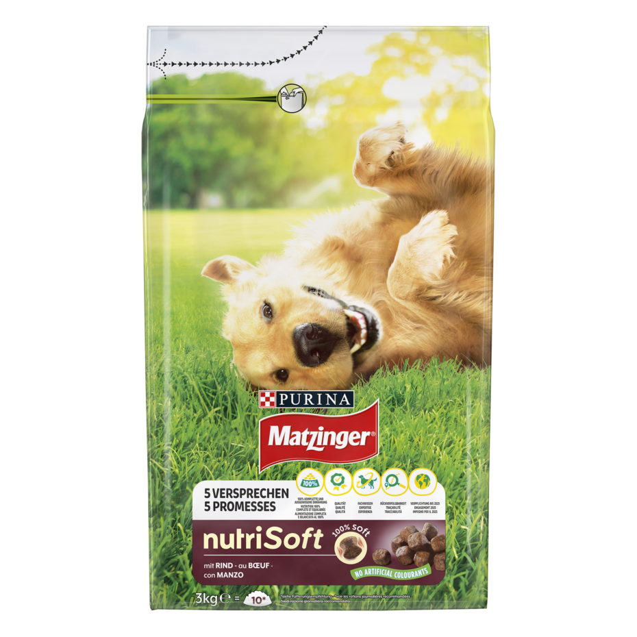 MATZINGER® CHIEN NUTRISOFT BOEUF 3 KG