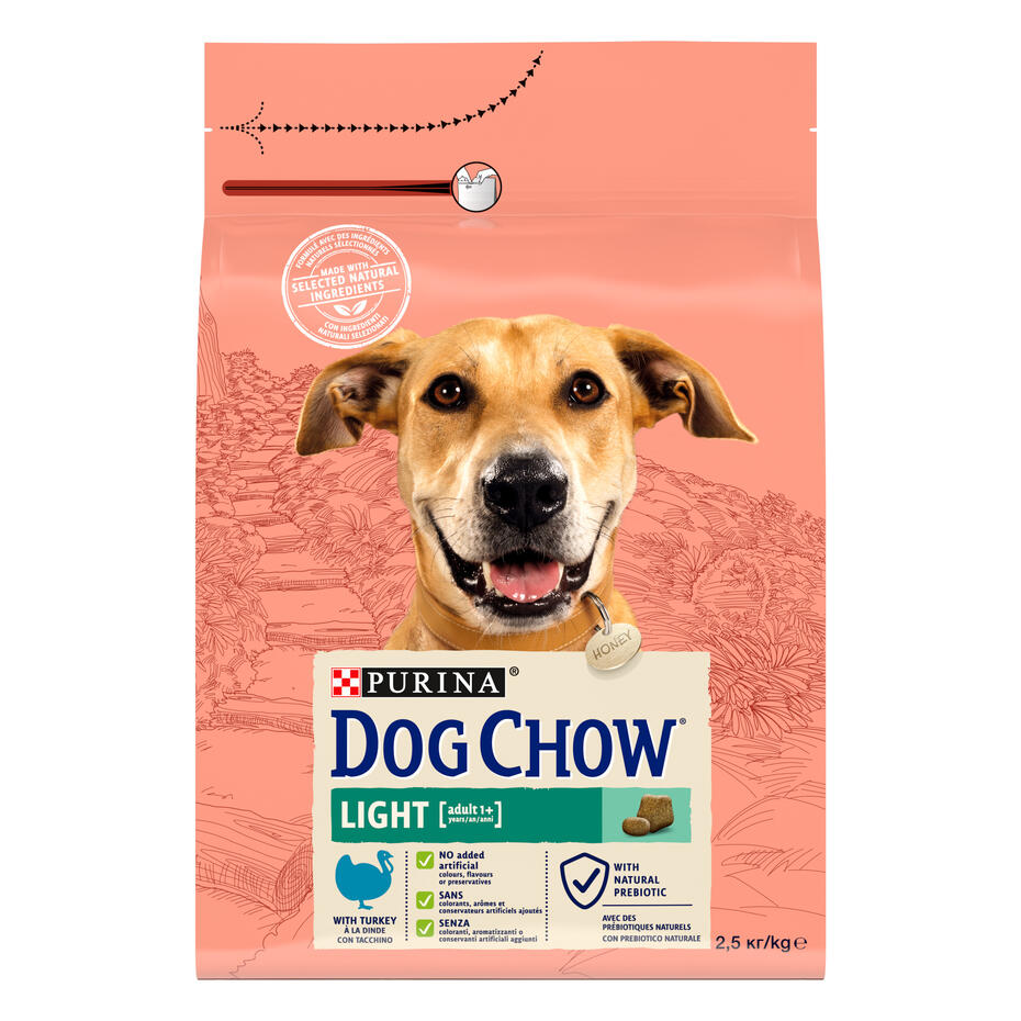 Dog Chow Light Adult Dinde 2.5 kg