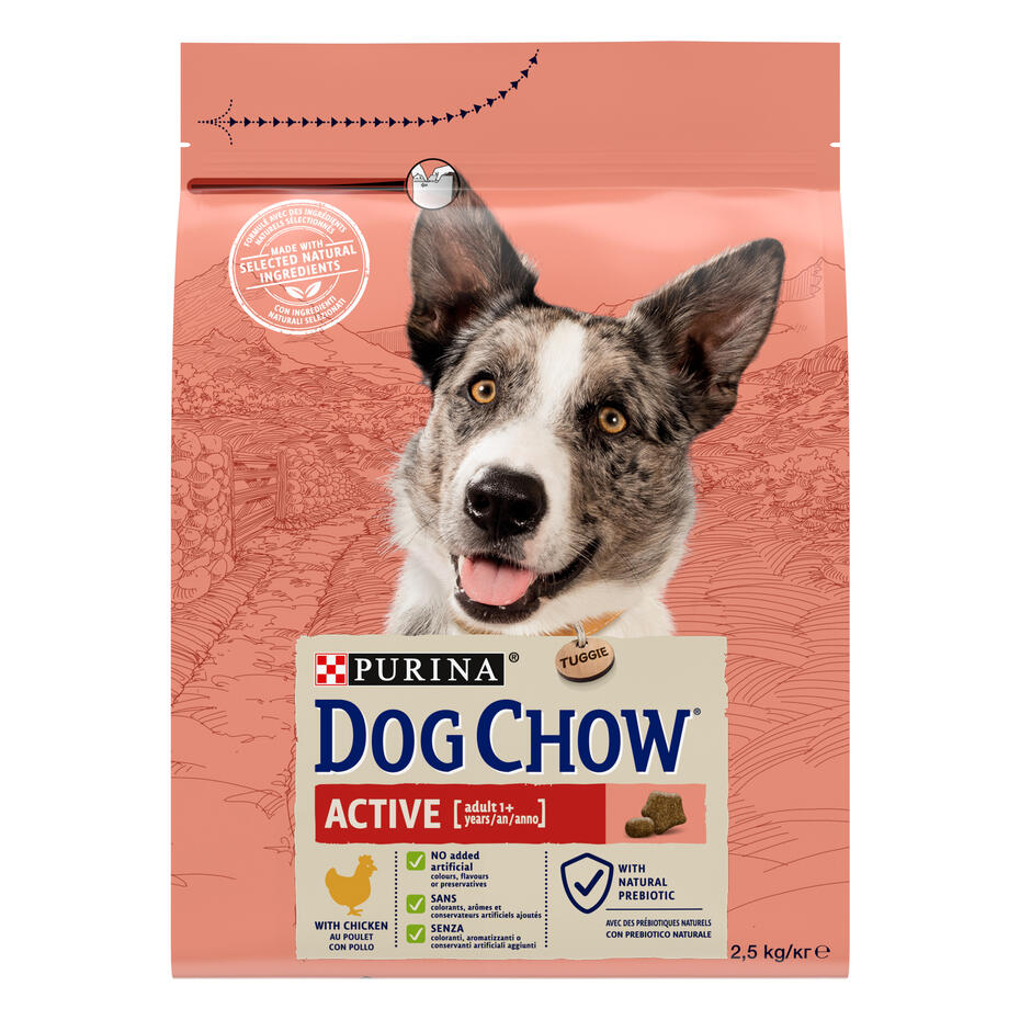 DOG CHOW® Active Adult Huhn 2.5 kg