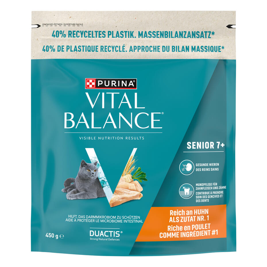 PURINA VITAL BALANCE Senior 7+ Poulet 450g
