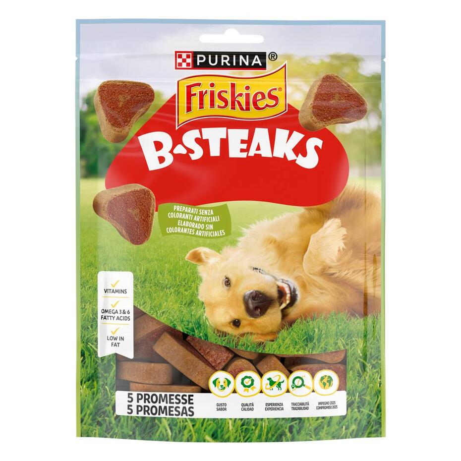 PURINA® Friskies® B-Steaks Snacks Chien