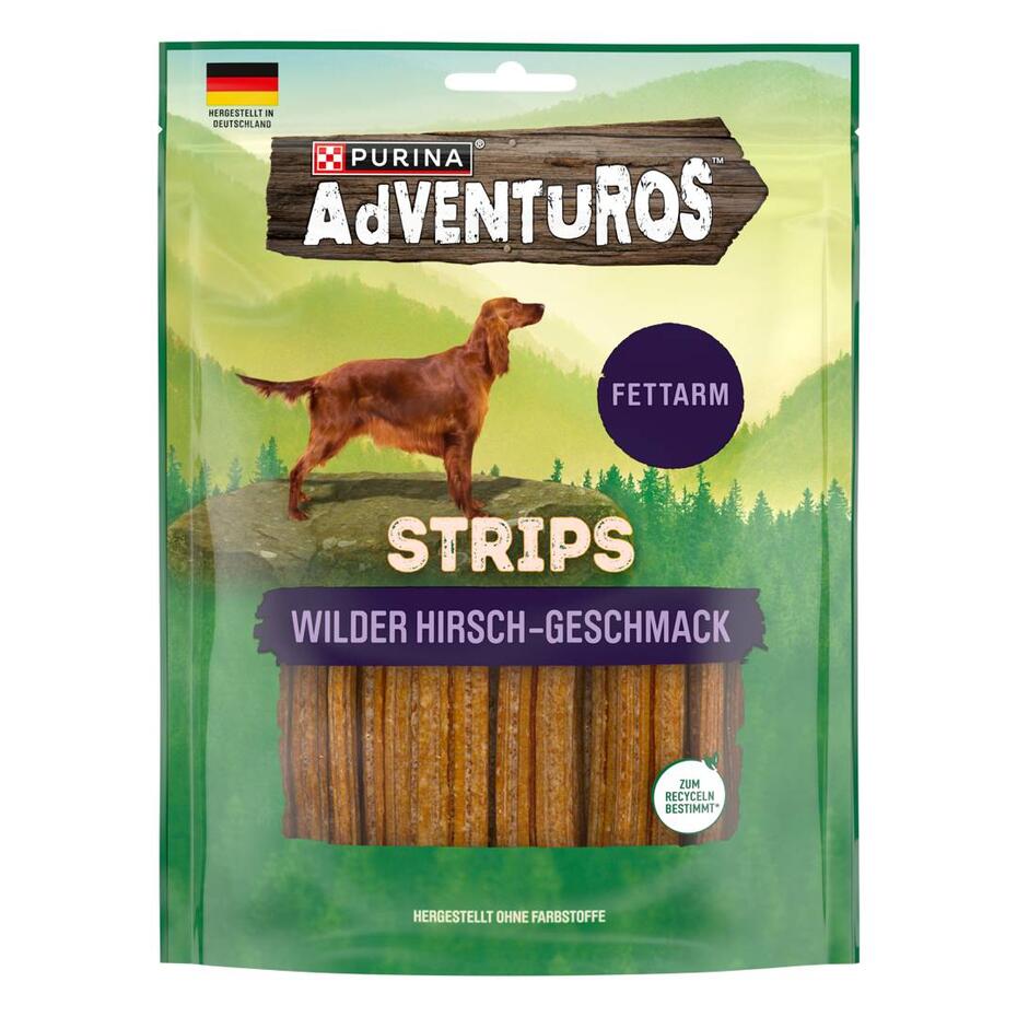 AdVENTuROS™ Strips  Arôme Sauvage Cervidé 90g