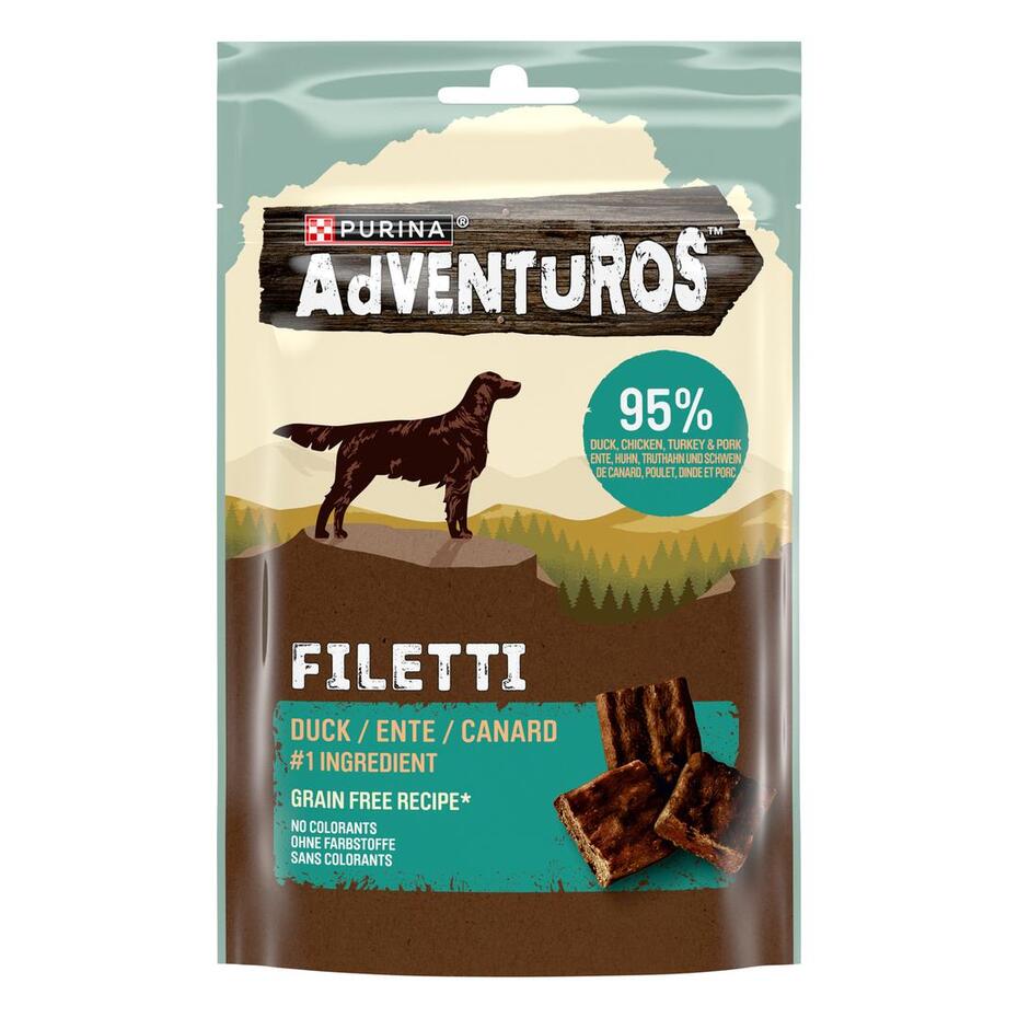AdVENTuROS™ Filetti Hundesnacks Ente 70 g