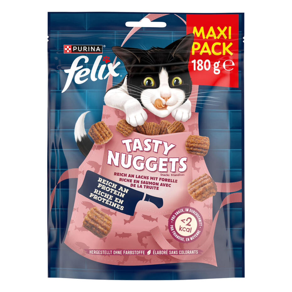 FELIX® TASTY NUGGETS REICH AN LACHS MIT FORELLE