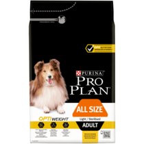 ​PURINA® PRO PLAN® All Size Adult Light / Sterilised Avec OPTIWEIGHT™ Riche en Poulet