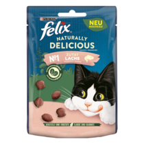 FELIX® NATURALLY DELICIOUS SAUMON & EPINARDS 8X50 g