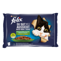 FELIX® So gut wie es aussieht MIT RIND UND KAROTTEN 4X85 G