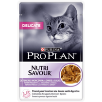 PURINA® PRO PLAN® Delicate Adult avec OPTIDIGEST® - Riche en Dinde