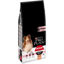 PURINA® PRO PLAN® Medium Adult Sensitive Skin Avec OPTIDERMA™ riche en Saumon