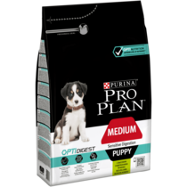 ​PURINA® PRO PLAN® Medium Puppy Sensitive Digestion Avec OPTIDIGEST™ RICHE EN Agneau