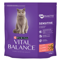 PURINA VITAL BALANCE® croquettes sensitive saumon