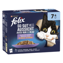 FELIX® So gut wie es aussieht SOSSENLIEBHABER FISCHAUSWAHL 12X85 G