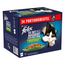 FELIX® AUSSI BON QUE BEAU AU BŒUF ET CAROTTES 24X85 G