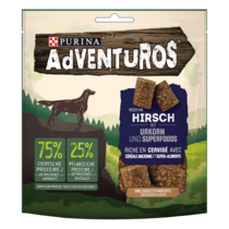 AdVENTuROS riche en gibier, avec céréales anciennes et Superfood