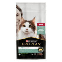 PRO PLAN® LIVECLEAR® Sterilised Adult 1+ Riche en Saumon - Nourriture pour chat