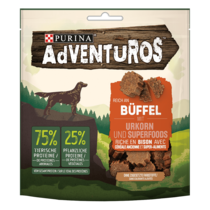 AdVENTuROS riche en Bison, avec céréales anciennes et Superfood