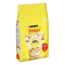 Friskies® mit Rind, Hunh und Gemüse, Katzentrockenfutter 7,5kg​