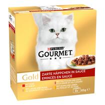 GOURMET™ Gold Zarte Häppchen in Sauce​ 8x85 g