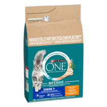 PURINA ONE Senior 7+, Riche en Poulet​