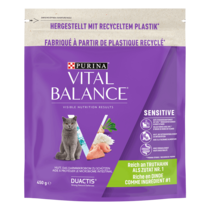 Croquettes PURINA VITAL BALANCE Sensitive à la dinde 450g